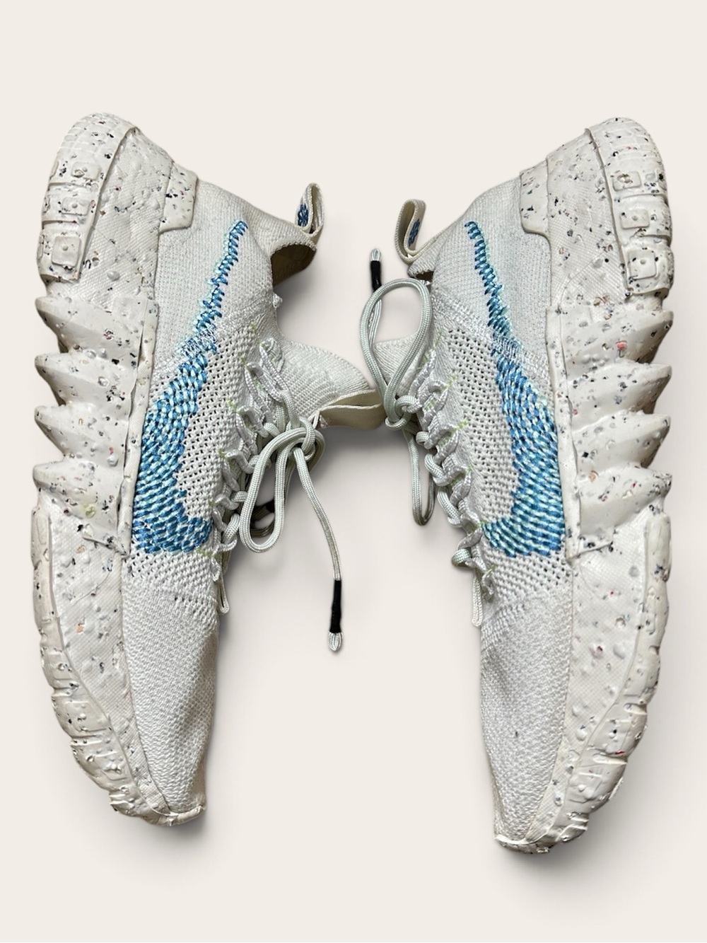 Nike Space Hippie 01 Sneakers – White Dutch Blue – Men’s 8.5